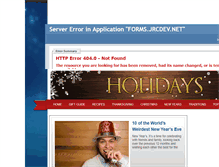 Tablet Screenshot of holidays.delcotimes.com